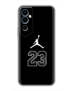 Чехол для TECNO POVA Neo 2 с картинкой «Jordan Flight 23»