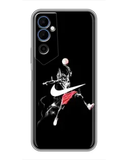 Чехол для TECNO POVA Neo 2 с картинкой «Jordan Jumpman»