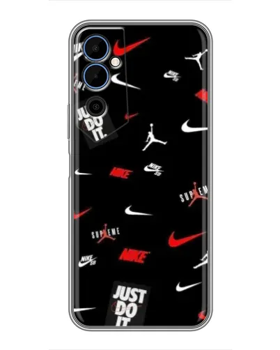 Чехол для TECNO POVA Neo 2 с картинкой «Nike Mix Pattern» Чехол для TECNO POVA Neo 2 с картинкой «Nike Mix Pattern»