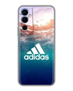 Чехол для TECNO POVA Neo 2 с картинкой «Океанская глубина адидас»