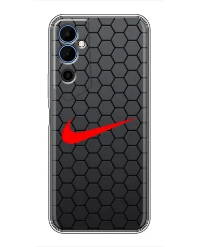 Чехол для TECNO POVA Neo 2 с картинкой «Nike — карбоновая сетка» Чехол для TECNO POVA Neo 2 с картинкой «Nike — карбоновая сетка»