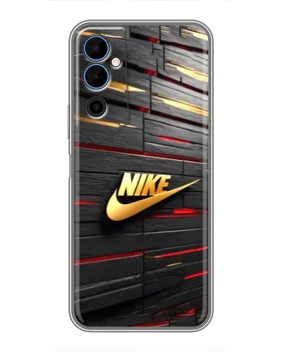 Чехол для TECNO POVA Neo 2 с картинкой «Золотой Nike на металле» Чехол для TECNO POVA Neo 2 с картинкой «Золотой Nike на металле»