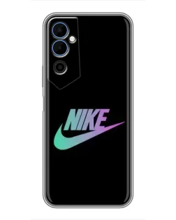 Чехол для TECNO POVA Neo 2 с картинкой «Nike — городская ночь»
