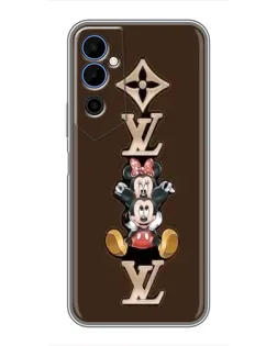 Чехол для TECNO POVA Neo 2 с картинкой «LV и Микки Маус»