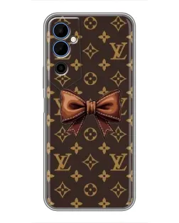 Чехол для TECNO POVA Neo 2 с картинкой «LV с бантом»