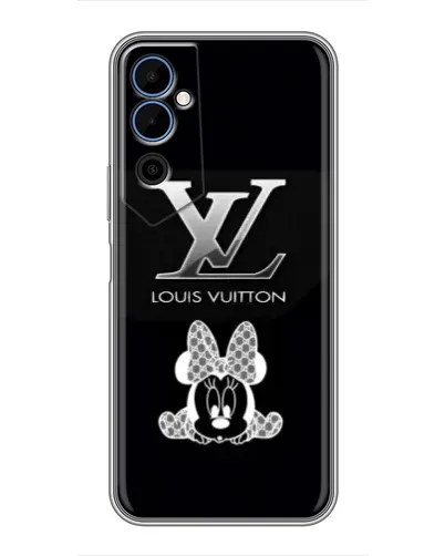 Чехол для TECNO POVA Neo 2 с картинкой «LV и Минни Маус»