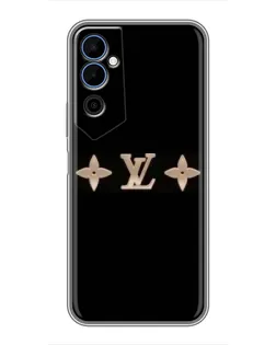 Чехол для TECNO POVA Neo 2 с картинкой «Louis Vuitton — минимализм»