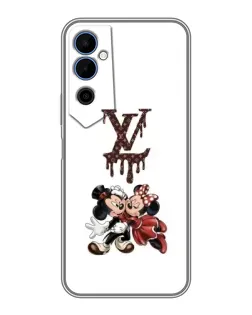 Чехол для TECNO POVA Neo 2 с картинкой «LV и Микки Маус»