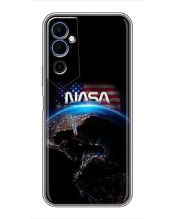 Чехол для TECNO POVA Neo 2 с картинкой «Земля из космоса NASA»