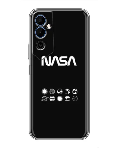 Чехол для TECNO POVA Neo 2 с картинкой «NASA — технический принт» Чехол для TECNO POVA Neo 2 с картинкой «NASA — технический принт»
