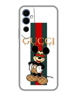 Чехол для TECNO POVA Neo 2 с картинкой «Микки Маус Gucci — полосы» Чехол для TECNO POVA Neo 2 с картинкой «Микки Маус Gucci — полосы»
