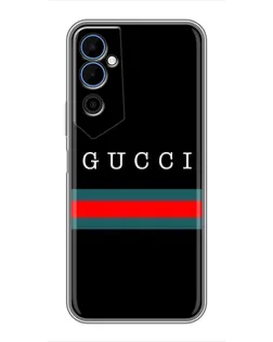 Чехол для TECNO POVA Neo 2 с картинкой «Gucci — красный пояс» Чехол для TECNO POVA Neo 2 с картинкой «Gucci — красный пояс»