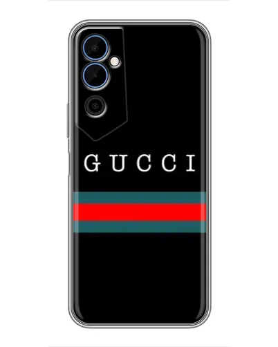 Чехол для TECNO POVA Neo 2 с картинкой «Gucci — красный пояс» Чехол для TECNO POVA Neo 2 с картинкой «Gucci — красный пояс»
