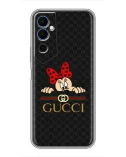 Чехол для TECNO POVA Neo 2 с картинкой «Минни Маус Gucci — черный» Чехол для TECNO POVA Neo 2 с картинкой «Минни Маус Gucci — черный»