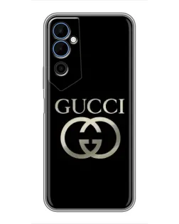 Чехол для TECNO POVA Neo 2 с картинкой «Gucci — золото на черном» Чехол для TECNO POVA Neo 2 с картинкой «Gucci — золото на черном»