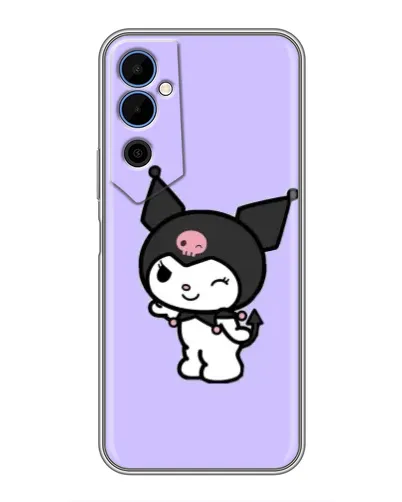 Чехол для TECNO POVA Neo 2 с картинкой «Классическая Kuromi»