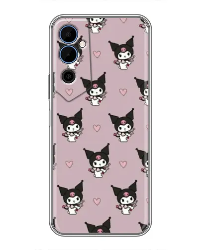 Чехол для TECNO POVA Neo 2 с картинкой «Kuromi — ночной сон»