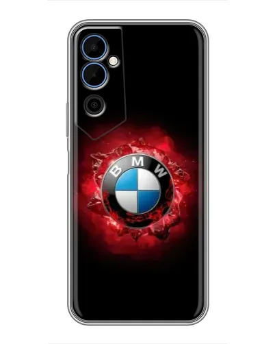 Чехол для TECNO POVA Neo 2 с картинкой «Логотип BMW — вспышка» Чехол для TECNO POVA Neo 2 с картинкой «Логотип BMW — вспышка»