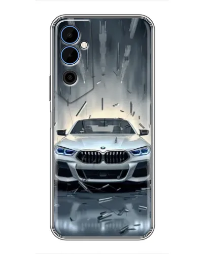Чехол для TECNO POVA Neo 2 с картинкой «BMW в свете фар» Чехол для TECNO POVA Neo 2 с картинкой «BMW в свете фар»