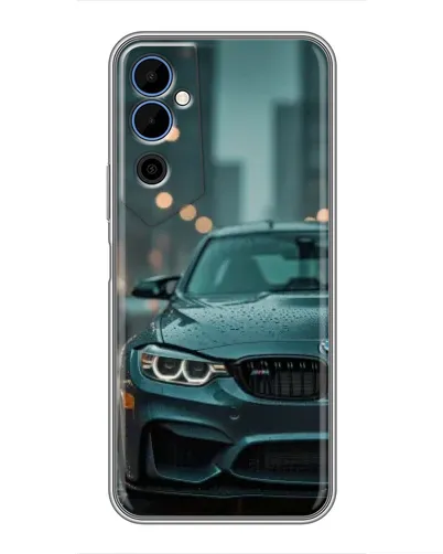 Чехол для TECNO POVA Neo 2 с картинкой «BMW в огнях города» Чехол для TECNO POVA Neo 2 с картинкой «BMW в огнях города»