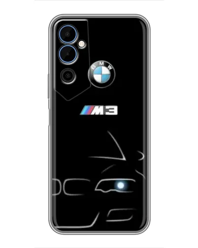 Чехол для TECNO POVA Neo 2 с картинкой «Минималистичный принт BMW M3» Чехол для TECNO POVA Neo 2 с картинкой «Минималистичный принт BMW M3»