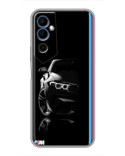 Чехол для TECNO POVA Neo 2 с картинкой «Силуэт BMW в темноте» Чехол для TECNO POVA Neo 2 с картинкой «Силуэт BMW в темноте»