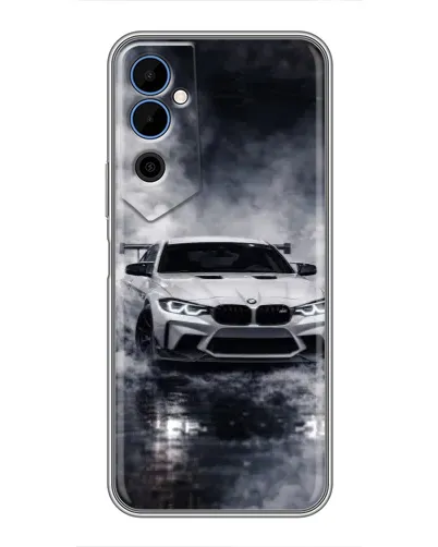 Чехол для TECNO POVA Neo 2 с картинкой «BMW сквозь туман» Чехол для TECNO POVA Neo 2 с картинкой «BMW сквозь туман»