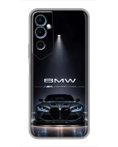 Чехол для TECNO POVA Neo 2 с картинкой «BMW сквозь ночной город» Чехол для TECNO POVA Neo 2 с картинкой «BMW сквозь ночной город»