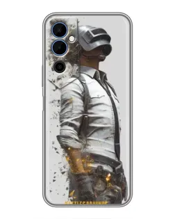Чехол для TECNO POVA Neo 2 с картинкой «PUBG — боец в пыли»