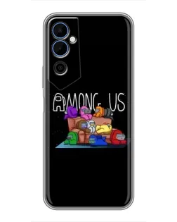 Чехол для TECNO POVA Neo 2 с картинкой «Логотип Among Us» Чехол для TECNO POVA Neo 2 с картинкой «Логотип Among Us»