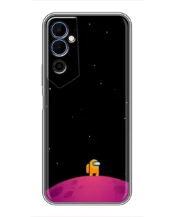 Чехол для TECNO POVA Neo 2 с картинкой «Одинокий герой на планете»