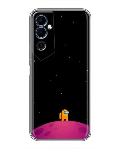 Чехол для TECNO POVA Neo 2 с картинкой «Одинокий герой на планете»