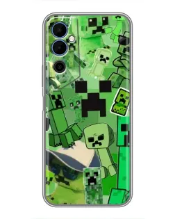 Чехол для TECNO POVA Neo 2 с картинкой «Криперы Minecraft» Чехол для TECNO POVA Neo 2 с картинкой «Криперы Minecraft»