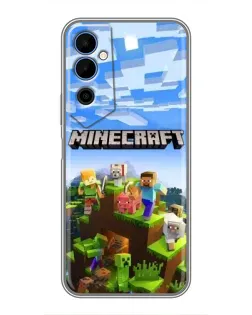 Чехол для TECNO POVA Neo 2 с картинкой «Minecraft классический мир» Чехол для TECNO POVA Neo 2 с картинкой «Minecraft классический мир»