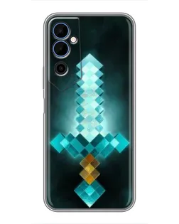 Чехол для TECNO POVA Neo 2 с картинкой «Алмазный меч неон» Чехол для TECNO POVA Neo 2 с картинкой «Алмазный меч неон»