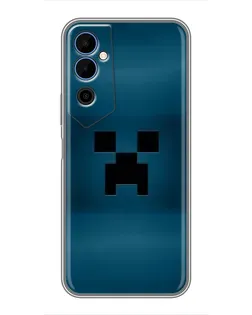 Чехол для TECNO POVA Neo 2 с картинкой «Крипер текстура» Чехол для TECNO POVA Neo 2 с картинкой «Крипер текстура»