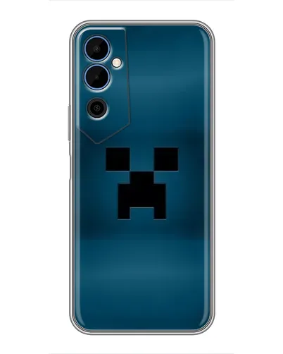 Чехол для TECNO POVA Neo 2 с картинкой «Крипер текстура» Чехол для TECNO POVA Neo 2 с картинкой «Крипер текстура»