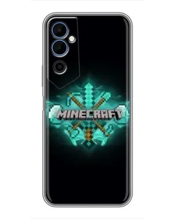 Чехол для TECNO POVA Neo 2 с картинкой «Minecraft Diamond лого» Чехол для TECNO POVA Neo 2 с картинкой «Minecraft Diamond лого»