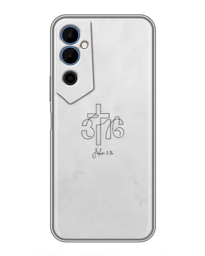Чехол для TECNO POVA Neo 2 с картинкой «Иоанна 3:16 Крест» Чехол для TECNO POVA Neo 2 с картинкой «Иоанна 3:16 Крест»