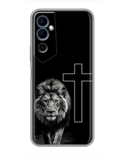 Чехол для TECNO POVA Neo 2 с картинкой «Лев и Крест» Чехол для TECNO POVA Neo 2 с картинкой «Лев и Крест»