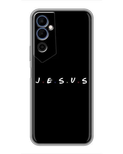 Чехол для TECNO POVA Neo 2 с картинкой «Точки веры J.E.S.U.S.» Чехол для TECNO POVA Neo 2 с картинкой «Точки веры J.E.S.U.S.»