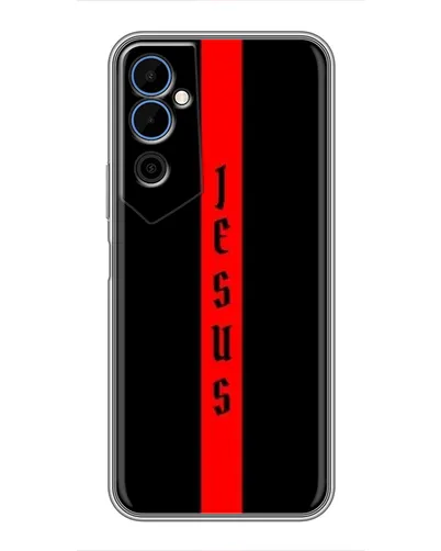 Чехол для TECNO POVA Neo 2 с картинкой «Красная линия веры» Чехол для TECNO POVA Neo 2 с картинкой «Красная линия веры»