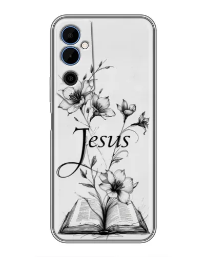 Чехол для TECNO POVA Neo 2 с картинкой «Цветы и Библия» Чехол для TECNO POVA Neo 2 с картинкой «Цветы и Библия»