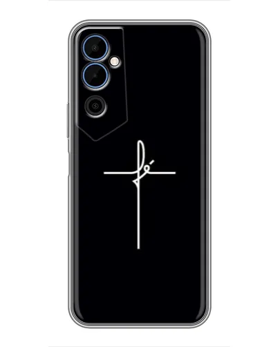 Чехол для TECNO POVA Neo 2 с картинкой «Тонкий крест» Чехол для TECNO POVA Neo 2 с картинкой «Тонкий крест»