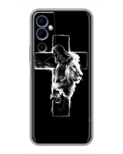 Чехол для TECNO POVA Neo 2 с картинкой «Сияющий крест Jesus» Чехол для TECNO POVA Neo 2 с картинкой «Сияющий крест Jesus»