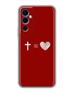 Чехол для TECNO POVA Neo 2 с картинкой «Уравнение любви» Чехол для TECNO POVA Neo 2 с картинкой «Уравнение любви»