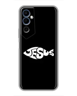 Чехол для TECNO POVA Neo 2 с картинкой «Рыба Jesus» Чехол для TECNO POVA Neo 2 с картинкой «Рыба Jesus»