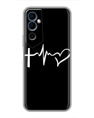 Чехол для TECNO POVA Neo 2 с картинкой «Пульс веры» Чехол для TECNO POVA Neo 2 с картинкой «Пульс веры»