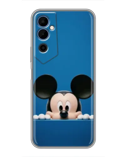 Чехол для TECNO POVA Neo 2 с картинкой «Микки выглядывает»