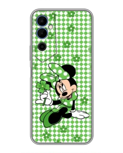 Чехол для TECNO POVA Neo 2 с картинкой «Mickey в клетку»